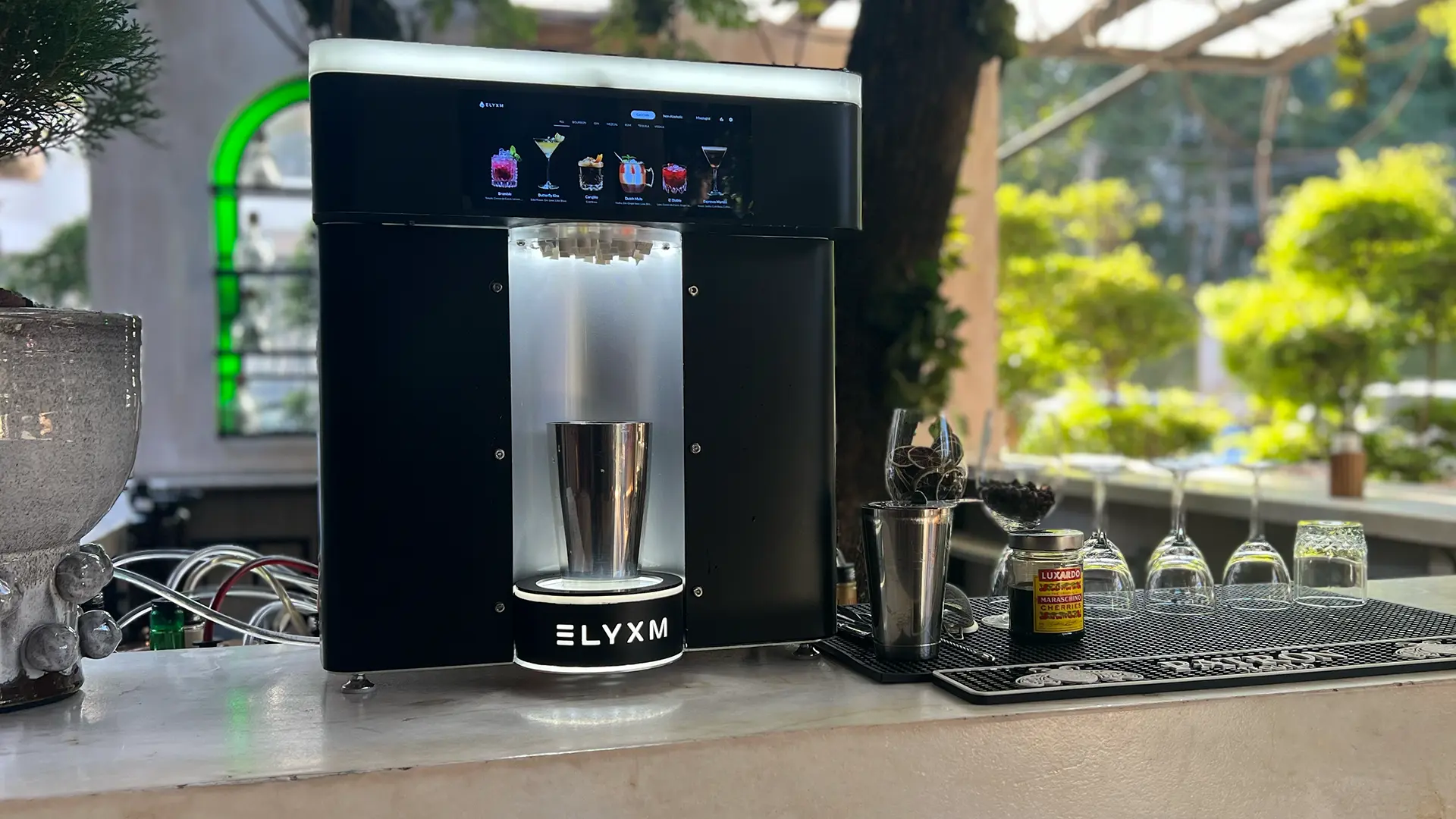 machine-on-bar